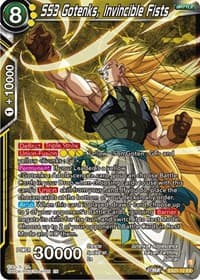 SS3 Gotenks, Invincible Fists - 5th Anniversary Set - Dragon Ball Super: Masters card