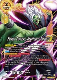 Fused Zamasu, Righteous Iniquity - 5th Anniversary Set - Dragon Ball Super: Masters card