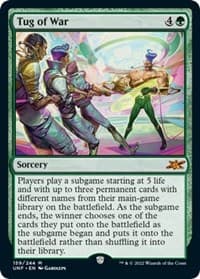 Tug of War - Unfinity - Magic: The Gathering card