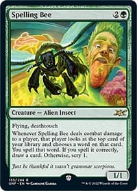 Spelling Bee - Unfinity - Magic: The Gathering card