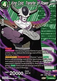 King Cold, Transfer of Power - Promotion Cards - Dragon Ball Super: Masters card
