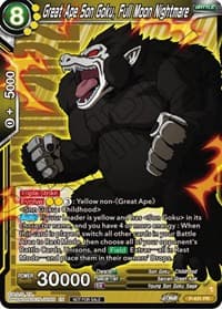 Great Ape Son Goku, Full Moon Nightmare - Promotion Cards - Dragon Ball Super: Masters card