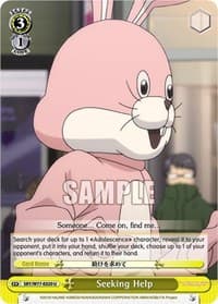 Seeking Help - Rascal Does Not Dream of a Dreaming Girl - Weiss Schwarz card