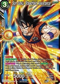 Son Goku, Steadfast Assistance (Zenkai Series Tournament Pack Vol.1) - Tournament Promotion Cards - Dragon Ball Super: Masters card
