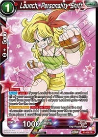 Launch, Personality Shift (Zenkai Series Tournament Pack Vol.1) - Tournament Promotion Cards - Dragon Ball Super: Masters card
