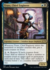 Truss, Chief Engineer (Galaxy Foil) - Unfinity - Magic: The Gathering card