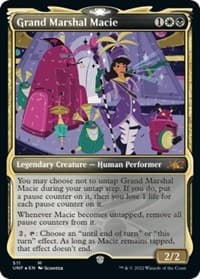 Grand Marshal Macie (Showcase) (Galaxy Foil) - Unfinity - Magic: The Gathering card