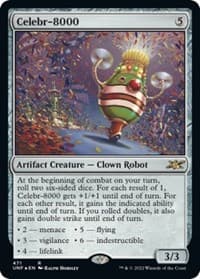 Celebr-8000 (Galaxy Foil) - Unfinity - Magic: The Gathering card