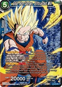 SS2 Son Gohan, Entrusted Will (Zenkai Series Tournament Pack Vol.1 Winner) - Tournament Promotion Cards - Dragon Ball Super: Masters card