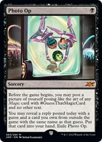 Photo Op - Unfinity - Magic: The Gathering card