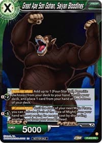 Great Ape Son Gohan, Saiyan Bloodlines (Zenkai Series Tournament Pack Vol.1) - Tournament Promotion Cards - Dragon Ball Super: Masters card