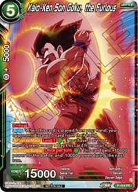Kaio-Ken Son Goku, the Furious (Zenkai Series Tournament Pack Vol.1) - Tournament Promotion Cards - Dragon Ball Super: Masters card