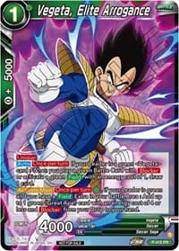 Vegeta, Elite Arrogance (Zenkai Series Tournament Pack Vol.1) - Tournament Promotion Cards - Dragon Ball Super: Masters card