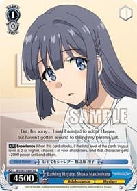 Bathing Hayate, Shoko Makinohara - Rascal Does Not Dream of a Dreaming Girl - Weiss Schwarz card