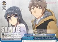 The Future They Finally Reached - Rascal Does Not Dream of a Dreaming Girl - Weiss Schwarz card