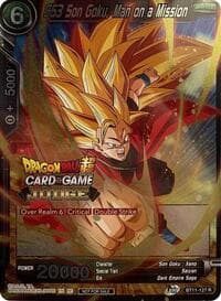 SS3 Son Goku, Man on a Mission (Judge Pack Vol.12) - Tournament Promotion Cards - Dragon Ball Super: Masters card