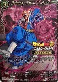 Dabura, Ritual at Hand (Judge Pack Vol.12) - Tournament Promotion Cards - Dragon Ball Super: Masters card