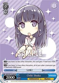 Chibi Shoko (Foil) - Rascal Does Not Dream of a Dreaming Girl - Weiss Schwarz card