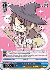Chibi Futaba (Foil) - Rascal Does Not Dream of a Dreaming Girl - Weiss Schwarz card
