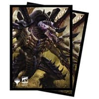 Warhammer 40K Commander The Swarmlord Standard Deck Protector sleeves for Magic (100-pack) - Ultra Pro Card Sleeves - Card Sleeves card