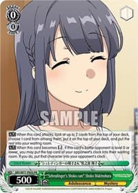 "Schrodinger's Shoko-san" Shoko Makinohara - Rascal Does Not Dream of a Dreaming Girl - Weiss Schwarz card
