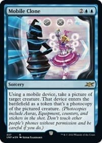 Mobile Clone (Galaxy Foil) - Unfinity - Magic: The Gathering card