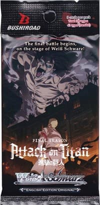 Attack on Titan: Final Season Booster Pack - Attack On Titan: Final Season - Weiss Schwarz card