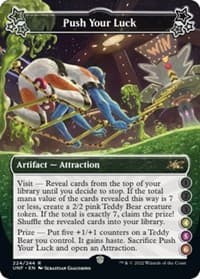 Push Your Luck (4-5-6) - Unfinity - Magic: The Gathering card