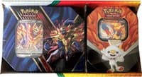 Legends of Galar Tin + Galar Partners Tin 2-pack [Zamazenta V/Cinderace V] (Retail Exclusive) - SWSH01: Sword & Shield Base Set - Pokemon card