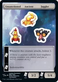 Unsanctioned Ancient Juggler - Unfinity - Magic: The Gathering card