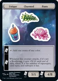Unique Charmed Pants - Unfinity - Magic: The Gathering card