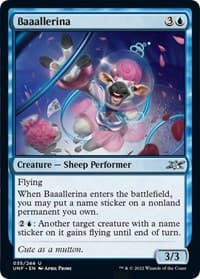 Baaallerina - Unfinity - Magic: The Gathering card