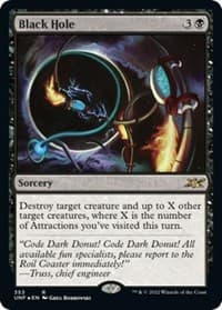 Black Hole (Galaxy Foil) - Unfinity - Magic: The Gathering card