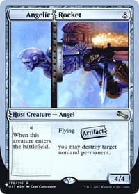 Angelic Rocket - The List Reprints - Magic: The Gathering card