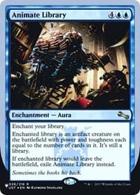 Animate Library - The List Reprints - Magic: The Gathering card
