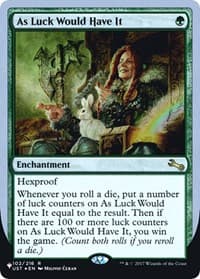 As Luck Would Have It - The List Reprints - Magic: The Gathering card