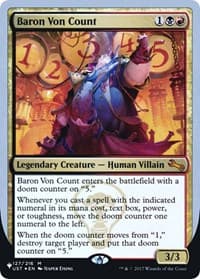 Baron Von Count - The List Reprints - Magic: The Gathering card