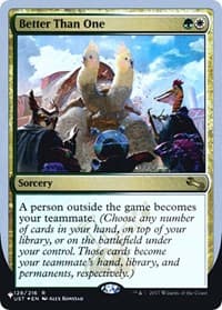 Better Than One - The List Reprints - Magic: The Gathering card