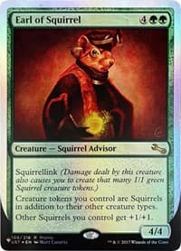 Earl of Squirrel - The List Reprints - Magic: The Gathering card