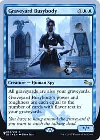 Graveyard Busybody - The List Reprints - Magic: The Gathering card