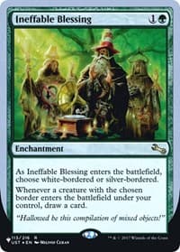 Ineffable Blessing (C) - The List Reprints - Magic: The Gathering card