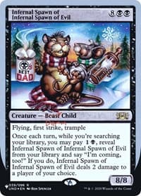 Infernal Spawn of Infernal Spawn of Evil - The List Reprints - Magic: The Gathering card