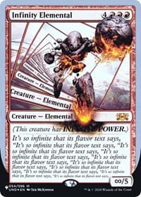 Infinity Elemental - The List Reprints - Magic: The Gathering card