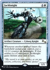 Jackknight - The List Reprints - Magic: The Gathering card