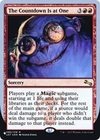 The Countdown Is at One - The List Reprints - Magic: The Gathering card
