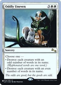 Oddly Uneven - The List Reprints - Magic: The Gathering card