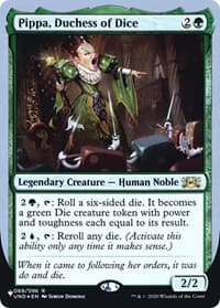 Pippa, Duchess of Dice - The List Reprints - Magic: The Gathering card
