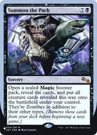 Summon the Pack - The List Reprints - Magic: The Gathering card