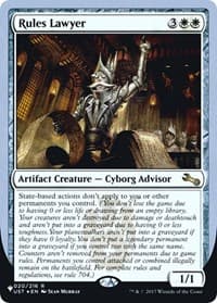 Rules Lawyer - The List Reprints - Magic: The Gathering card