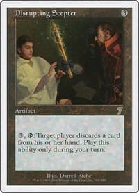Disrupting Scepter - 7th Edition - Magic: The Gathering card